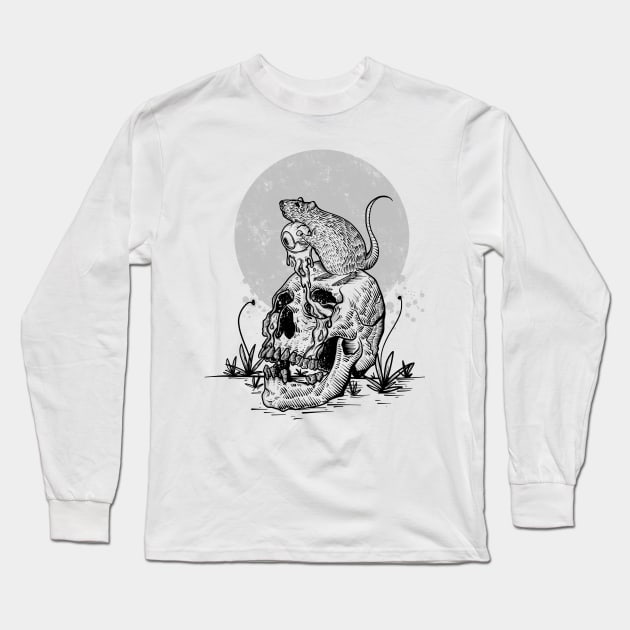 The Little Thief Long Sleeve T-Shirt by GODZILLARGE
